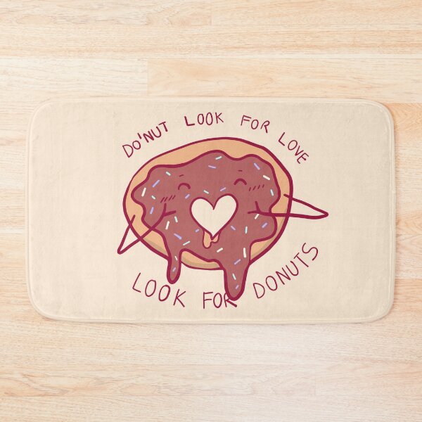 Item preview, Donut look for love, look for donuts, chocolate flavour designed and sold by seatrah.