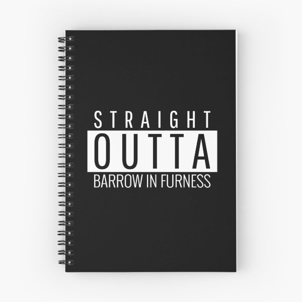 Item preview, Straight Outta Barrow in Furness Cumbria  designed and sold by Teelogic.