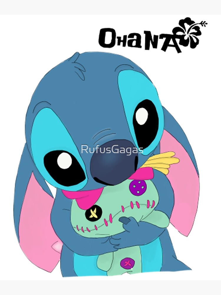 Ohana Means Family Lilo And Stitch Funny Emoji Disney Women