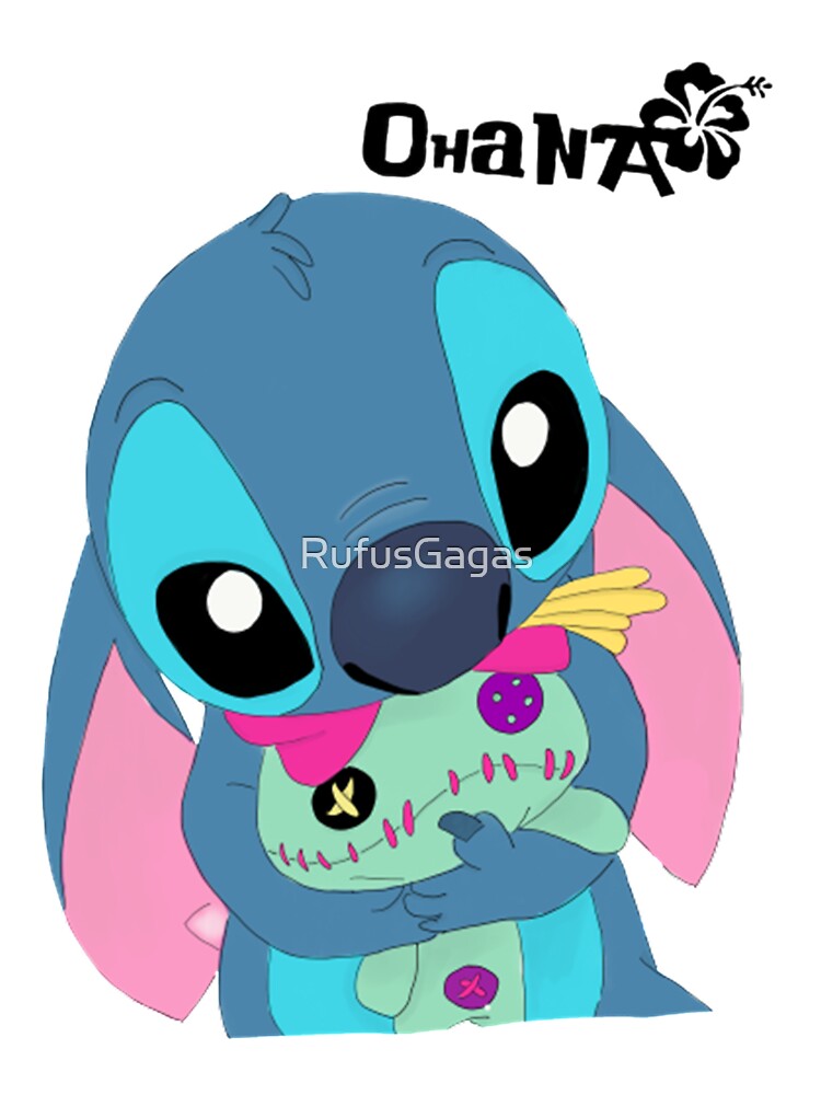 Ohana Means Family Lilo And Stitch Funny Emoji Disney Women