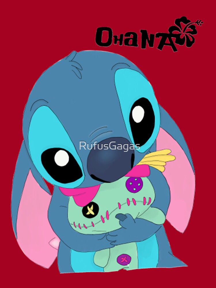 Ohana Means Family Stitch And Lilo Kids T-Shirt for Sale by RufusGagas