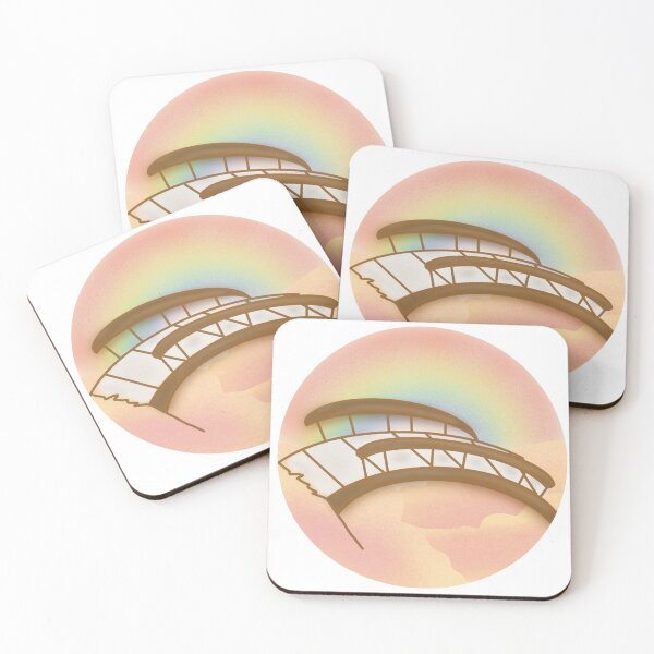 Item preview, Rainbow Bridge Artwork Sticker designed and sold by cinxart.