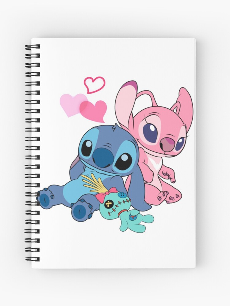 Cuaderno de piel sintética de animación de dibujos animados, cuaderno de  animales Stitch is My Spirit, regalos para amantes de Stitch, regalos de