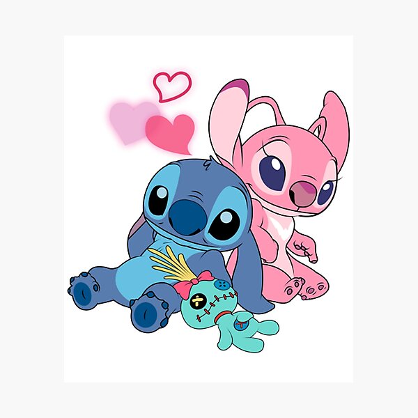 Lilo and Stitch Disney Cartoon Wall Art Poster Print Picture Home