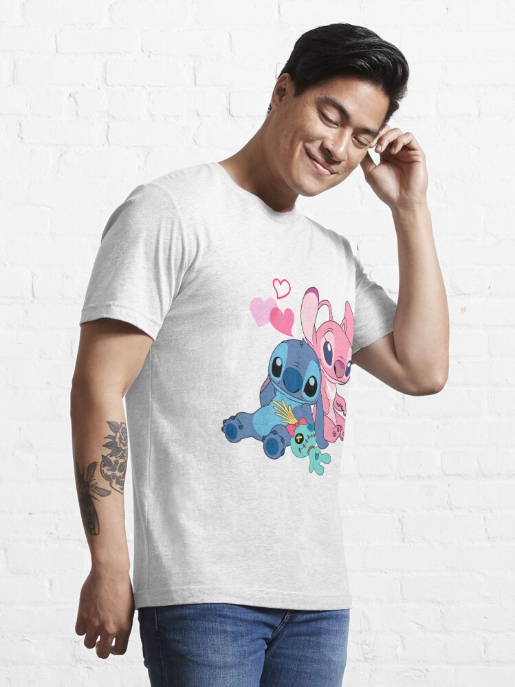 Stitch And Lilo Stitch Angel Love | Kids T-Shirt