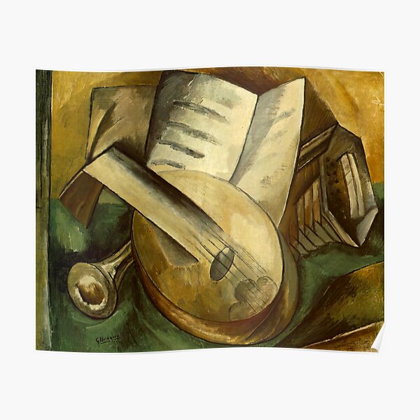 Poster Georges Braque Redbubble