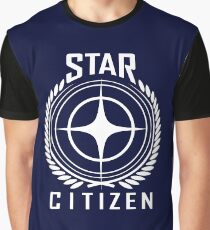 Star Citizen Crest Emblem Graphic T-Shirt