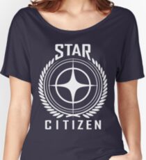 Star Citizen Crest Emblem Women's Relaxed Fit T-Shirt