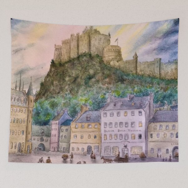 Item preview, Shower on Edinburgh Castle.  (one) designed and sold by Malc Sutherland.
