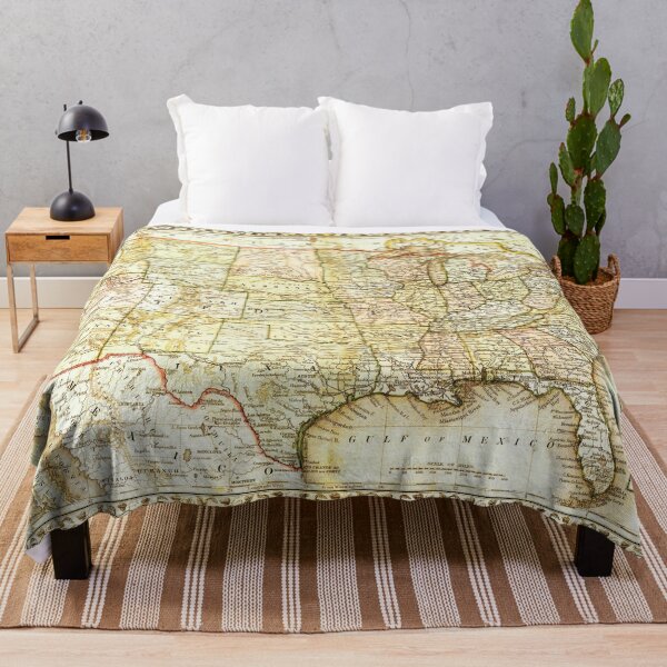 Item preview, Old map of US territories  designed and sold by Tanuja  Sharma.