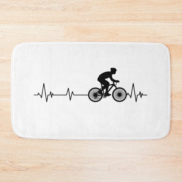 Item preview, Heartbeat Bike - Bicycle Gift Biking Cyclist designed and sold by urban-design.