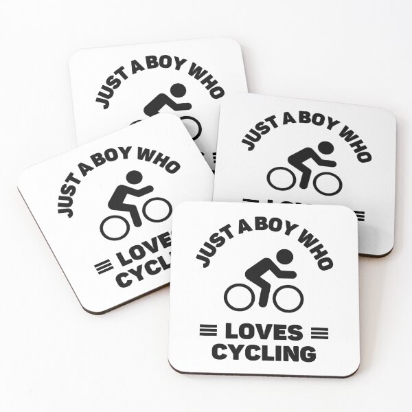 Item preview, Just a boy who loves cycling designed and sold by TheGreenGoat.