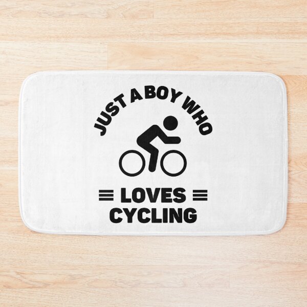 Item preview, Just a boy who loves cycling designed and sold by TheGreenGoat.