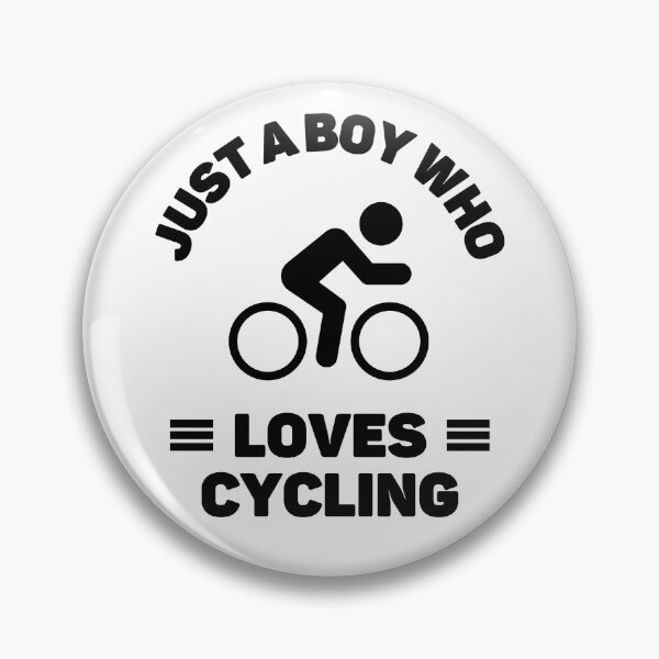 Item preview, Just a boy who loves cycling designed and sold by TheGreenGoat.
