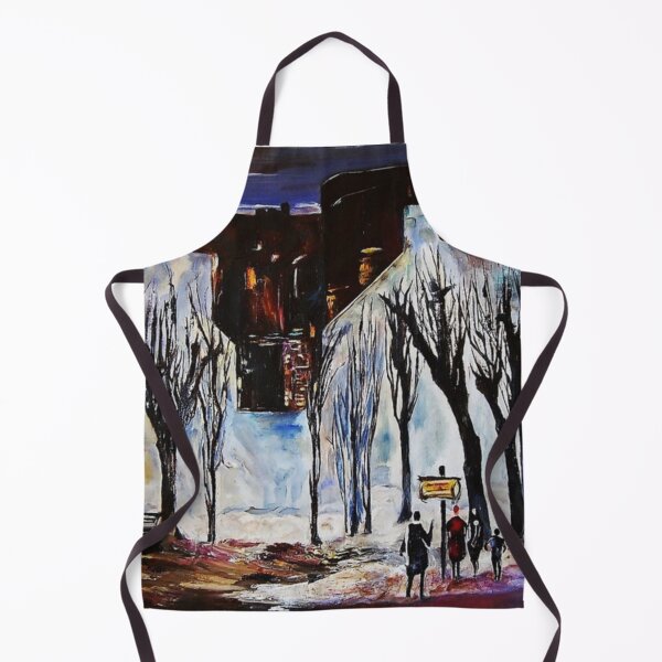 Item preview, Winter evening, landscape designed and sold by simonegibelin.