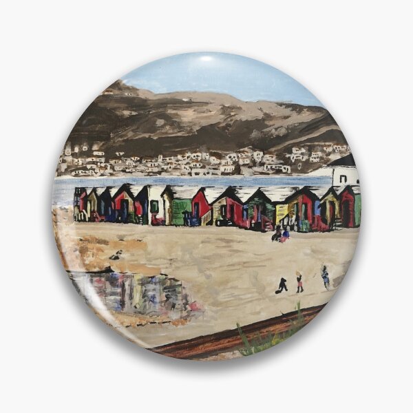 Item preview, Beach Huts, St James Beach, Cape Town, South Africa designed and sold by CatherineAlvin.