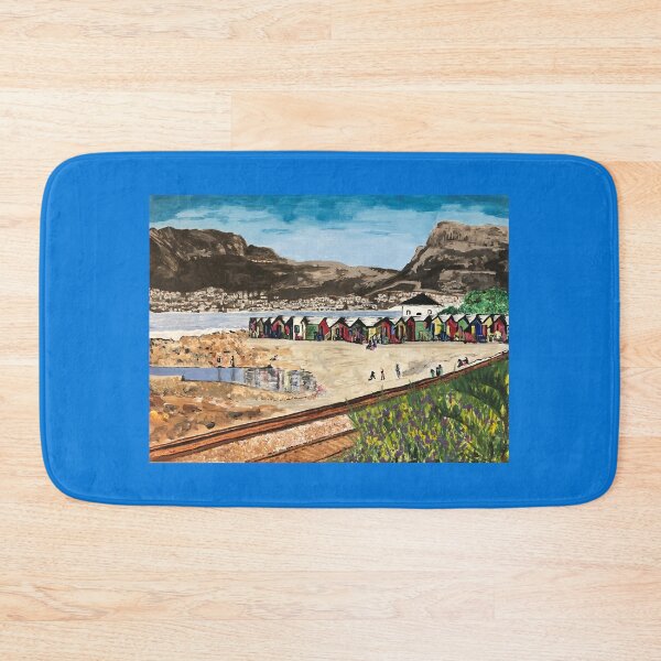Item preview, Beach Huts, St James Beach, Cape Town, South Africa designed and sold by CatherineAlvin.