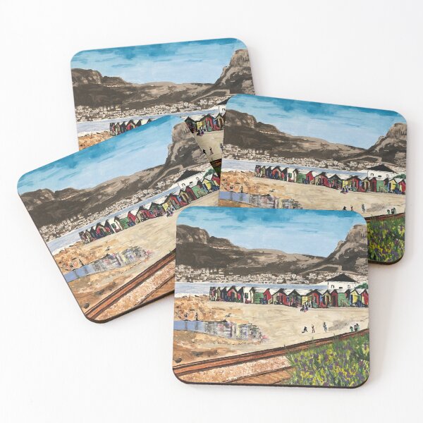 Item preview, Beach Huts, St James Beach, Cape Town, South Africa designed and sold by CatherineAlvin.