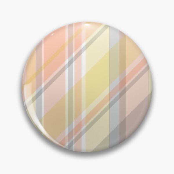 Item preview, Tartan - Diagonal Tartan Pastel Orange & Yellow designed and sold by Quooki.