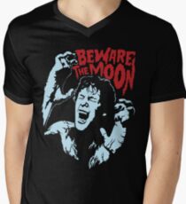 Beware The Moon Men's V-Neck T-Shirt