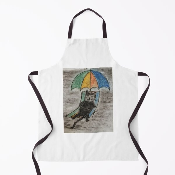 Item preview, black cat in a chaise longue designed and sold by Olga Kydryavskaya.