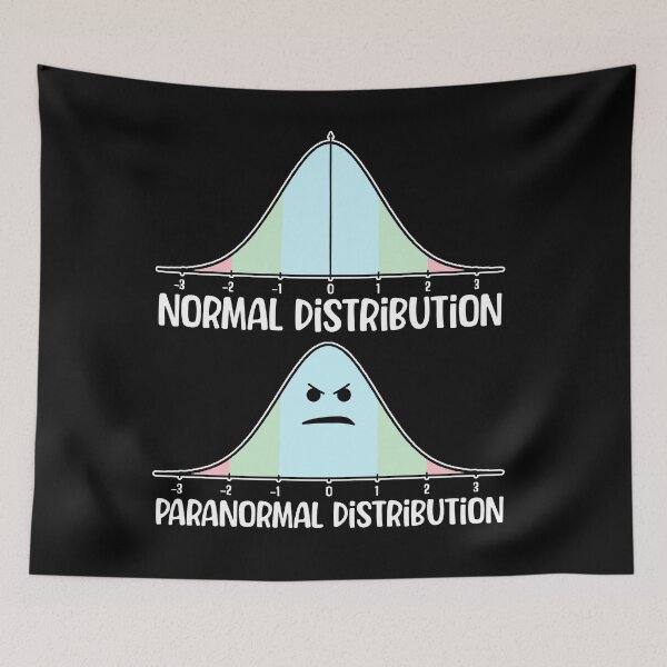 Item preview, Paranormal Distribution, Puns, Dad Jokes designed and sold by FuntasticDez.