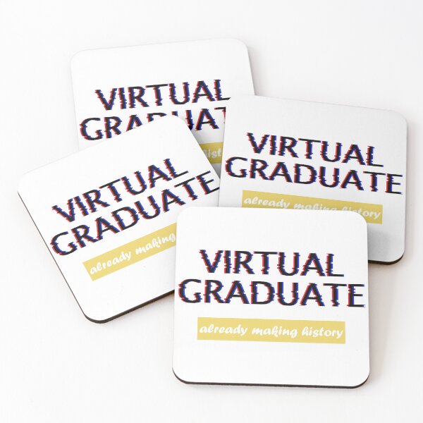Item preview, Virtual Graduate: Already Making History - Funny Graduation 2021 designed and sold by DrawingBoard.