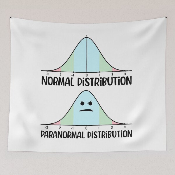 Item preview, Paranormal Distribution, Puns, Dad Jokes designed and sold by FuntasticDez.