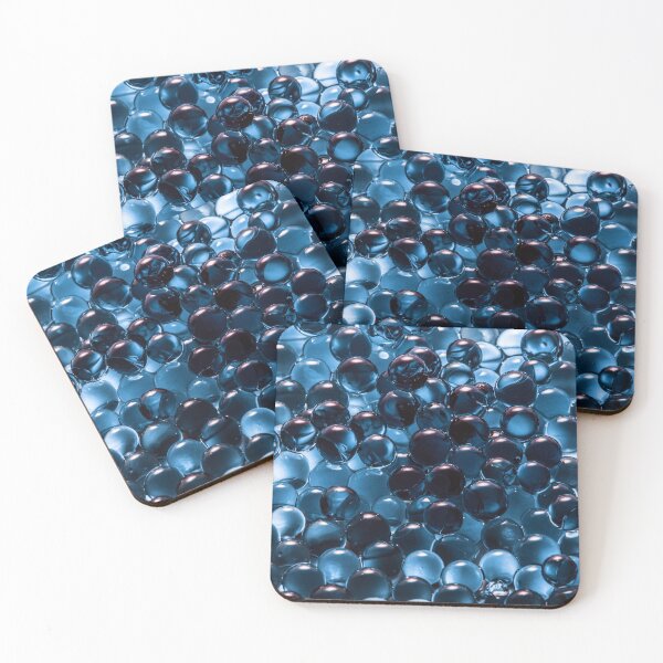 Artikelvorschau, Blue Marbles Fotodruck entworfen und verkauft von Tanuja  Sharma.