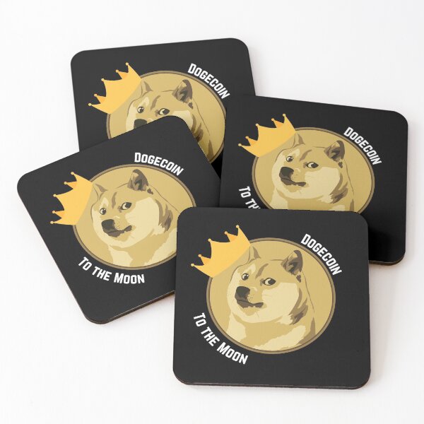 Item preview, Doge a la luna designed and sold by MktngMultiverse.