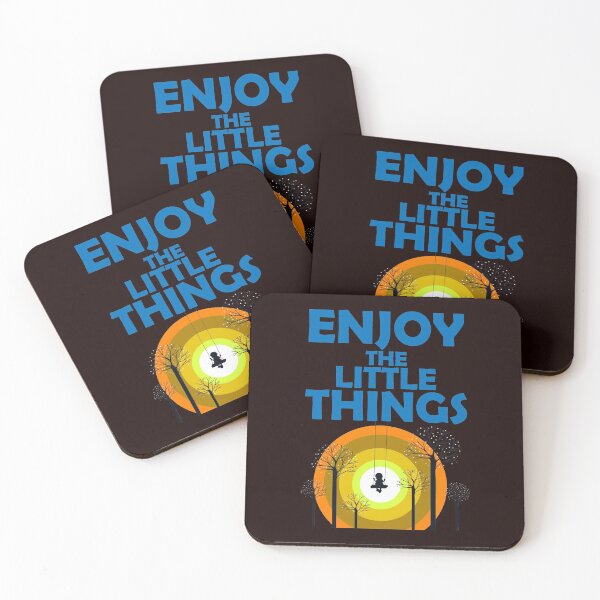 Item preview, Enjot The Little Things Vector Art Design designed and sold by Cre8iveSkill.