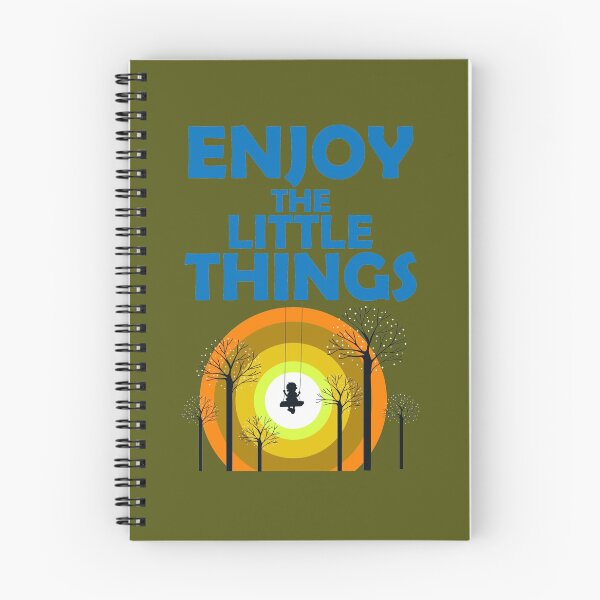 Item preview, Enjot The Little Things Vector Art Design designed and sold by Cre8iveSkill.