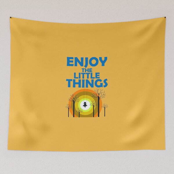 Item preview, Enjot The Little Things Vector Art Design designed and sold by Cre8iveSkill.
