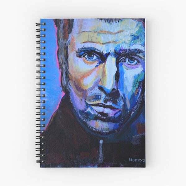 Item preview, Liam Gallagher, retrato abstracto designed and sold by Hoppyartist.