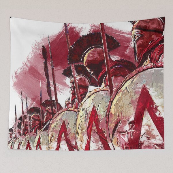 Item preview, Ancient Warriors, Spartiates designed and sold by AM FineArtPrints.
