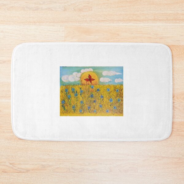 Item preview, summer landscape-cornflower field designed and sold by Olga Kydryavskaya.