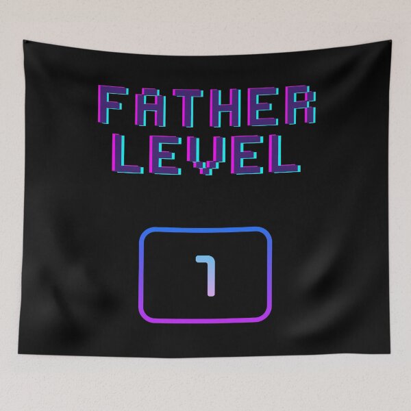 Item preview, Father Level 1 - First Time dad designed and sold by For the love of Pixels.