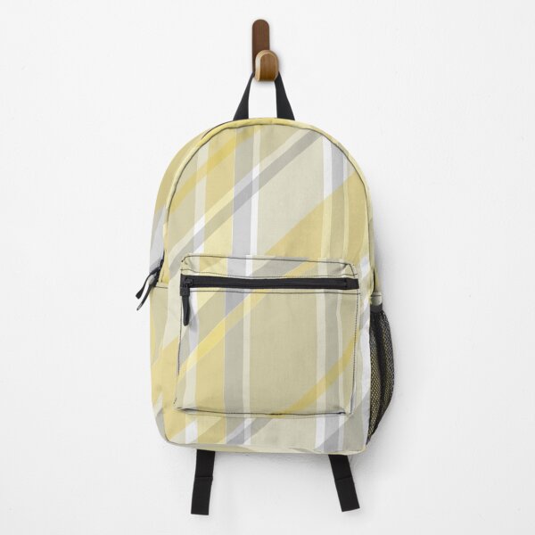 Item preview, Tartan - Diagonal Tartan Pastel Yellow designed and sold by Quooki.