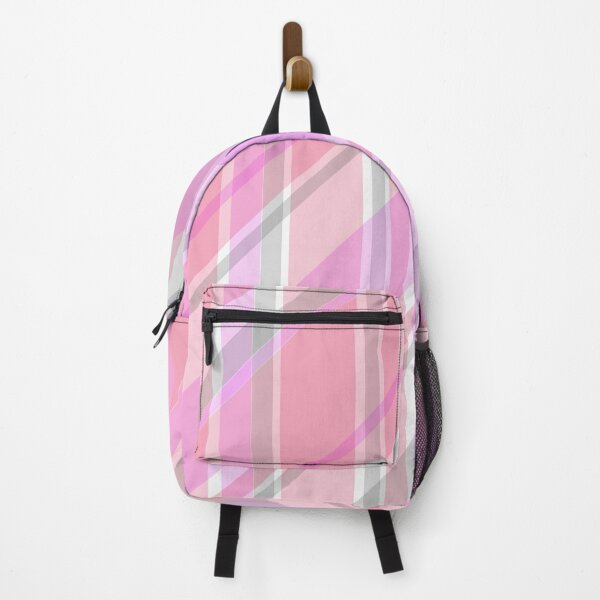 Item preview, Tartan - Diagonal Tartan Shades of Pastel Pink designed and sold by Quooki.