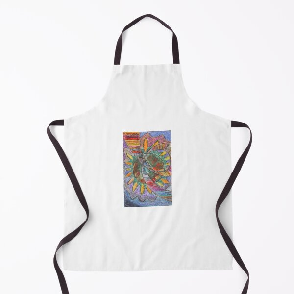 Item preview, rainbow on the background of a multicolored solar disk designed and sold by Olga Kydryavskaya.