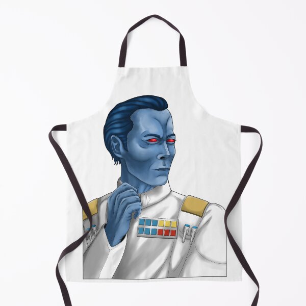 Item preview, Thrawn Lars Mikkelsen portrait designed and sold by Milena Stardream.