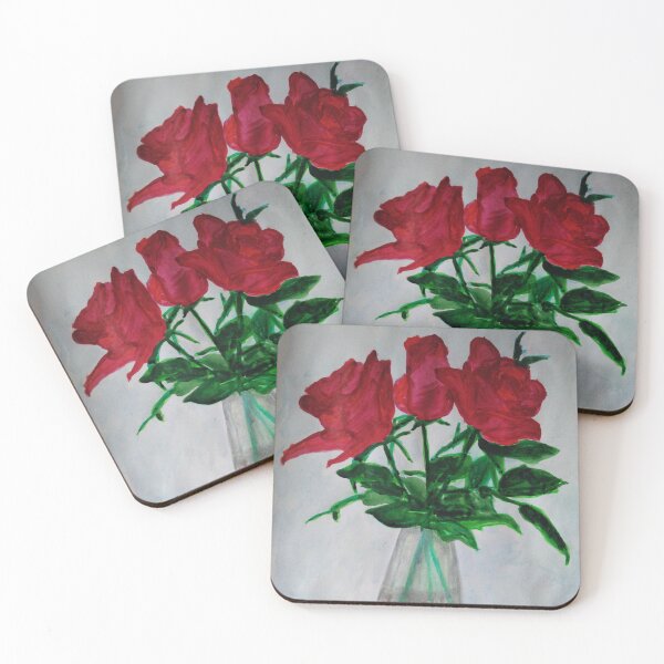Item preview, roses designed and sold by DonnaBlankaArt.
