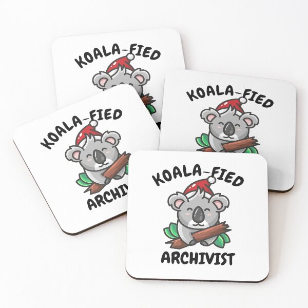 Item preview, Archivist Koalafied Gift -  Funny Idea For Archivist Lover designed and sold by Yay Design.