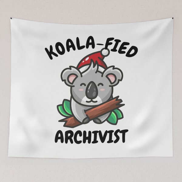 Item preview, Archivist Koalafied Gift -  Funny Idea For Archivist Lover designed and sold by Yay Design.