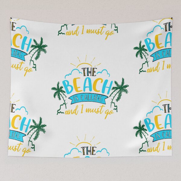 Item preview, The Beach is Calling And I Must Go designed and sold by RomeoSketches.