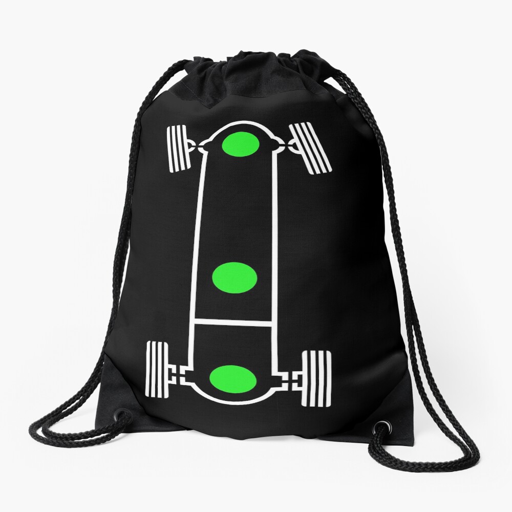 lock drawstring backpack