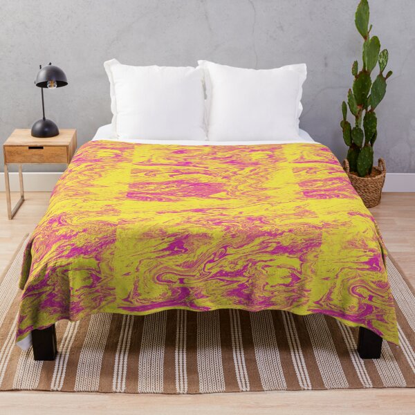 Item preview, Yellow and pink liquid Abstract designed and sold by Patternsonly.