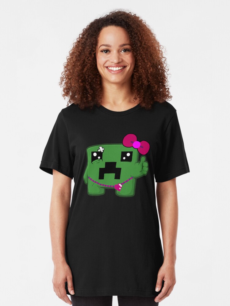 Creeper Girls Minecraft T Shirt By Losfutbolko Redbubble 9005