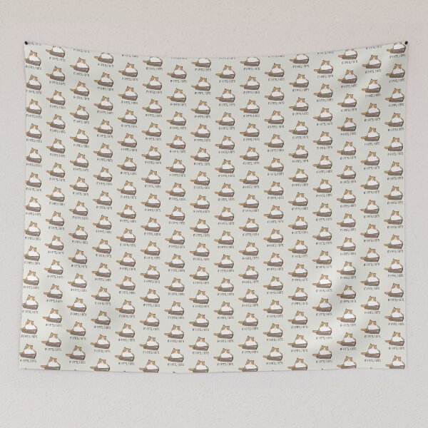 Item preview, If I Fits, I Sits - Ginger and White Tabby Cat on Box designed and sold by STUDIO-72.