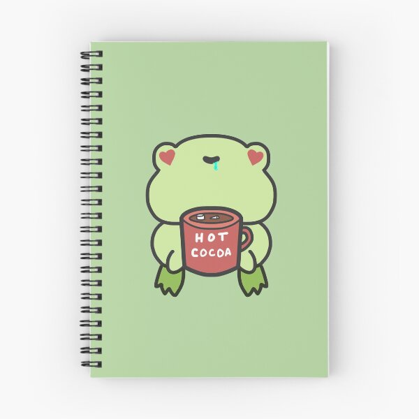 Item preview, Frog Hot Cocoa Cozy Cute Handdrawn designed and sold by patrick10reyes.